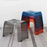 Household Living Room Tea Table Transparent Low Stool