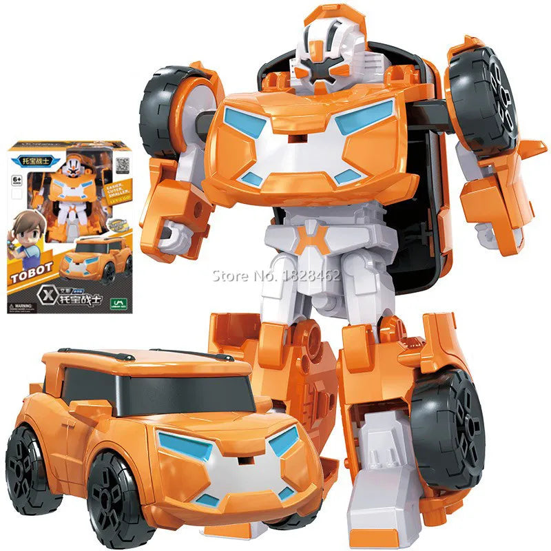 Mini Tobot Transformation Robot Toys Korea Cartoon Brothers