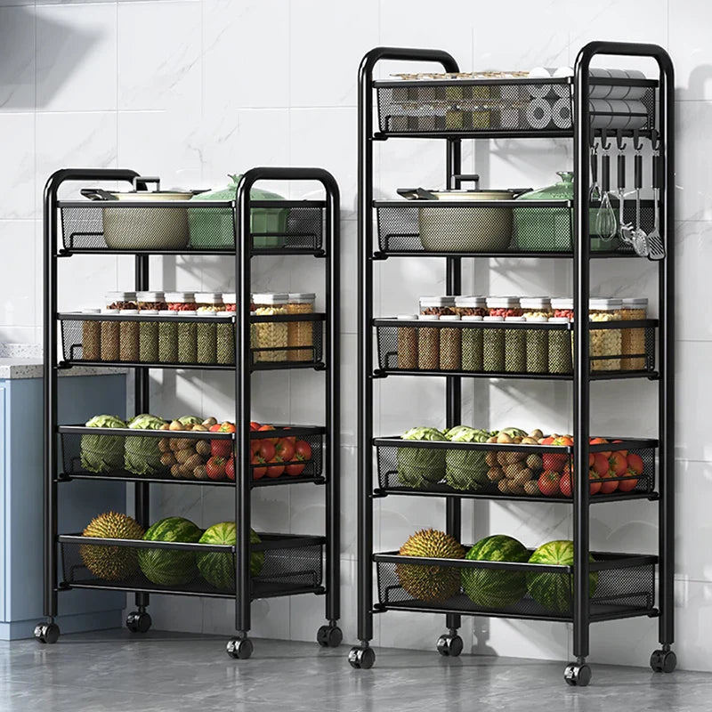 Food Truck Partitions Trolley Storage Utility Grocery Basket