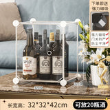 Living Room Wine Small Display Cabinet Light Luxury