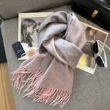 Highquality Australian Wool 100 Solid Color Women's Scarves