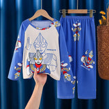 Stitch Mickey Pajamas Sets Spring Autumn Girls Teenager
