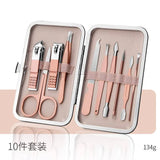 Manicure Set Professional Nail Clippers Kit Pedicure Care