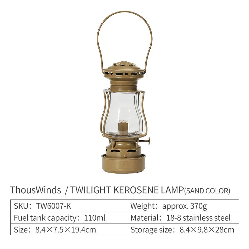 Thous Winds Twilight Camping Lantern Outdoor Portable Camping