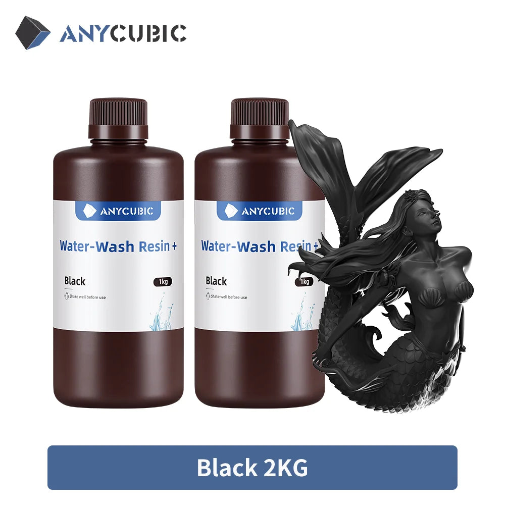 ANYCUBIC 2pcs/lot 405nm Water Washable Resin For LCD