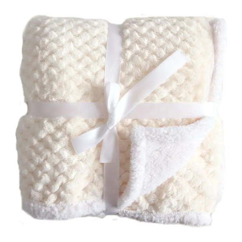 Baby Blanket & Swaddling Newborn Thermal Soft Fleece