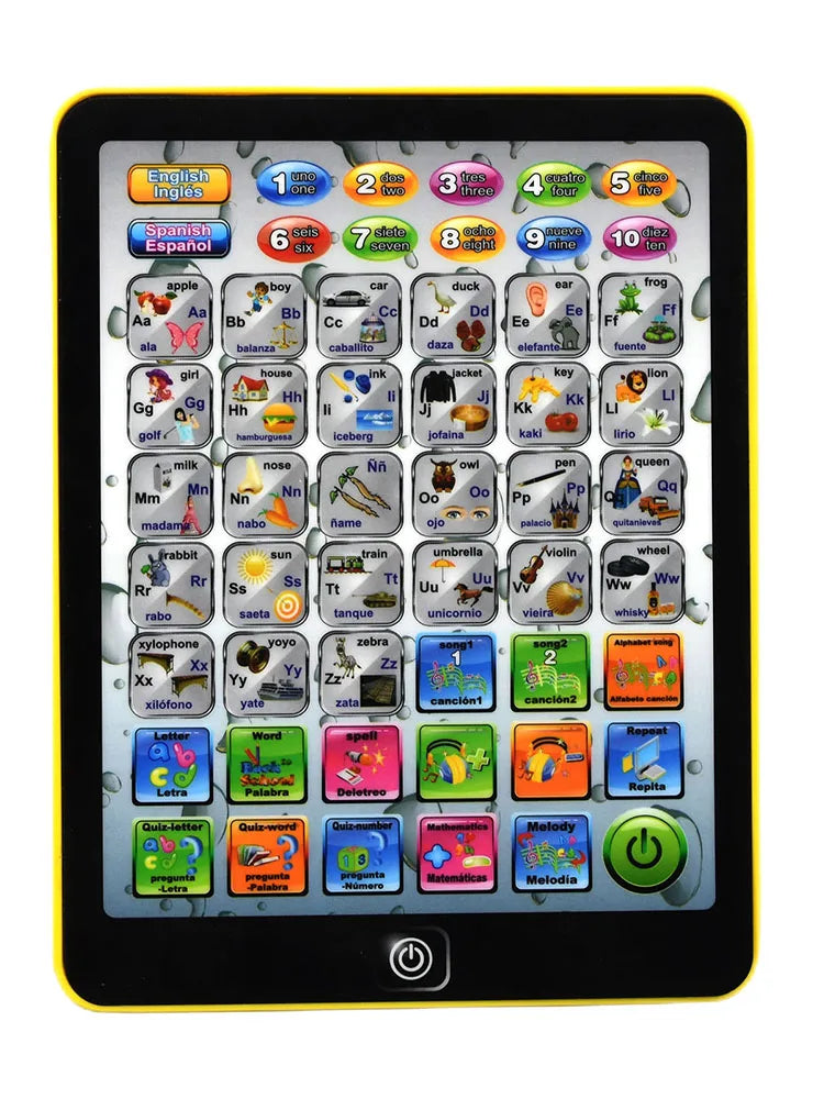 Spanish English Mini Tablet Learning Computer for Children