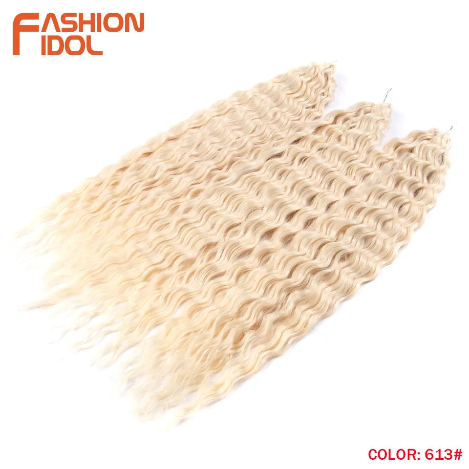 Ariel Hair Synthetic Twist Crochet Curly Hair 24