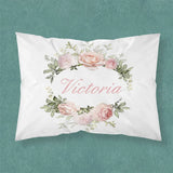 Name Personalized Baby Crib Cushion Cover Cute Bed