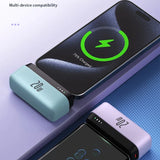 Mini Power Bank 5000Mah with LED Light Phone