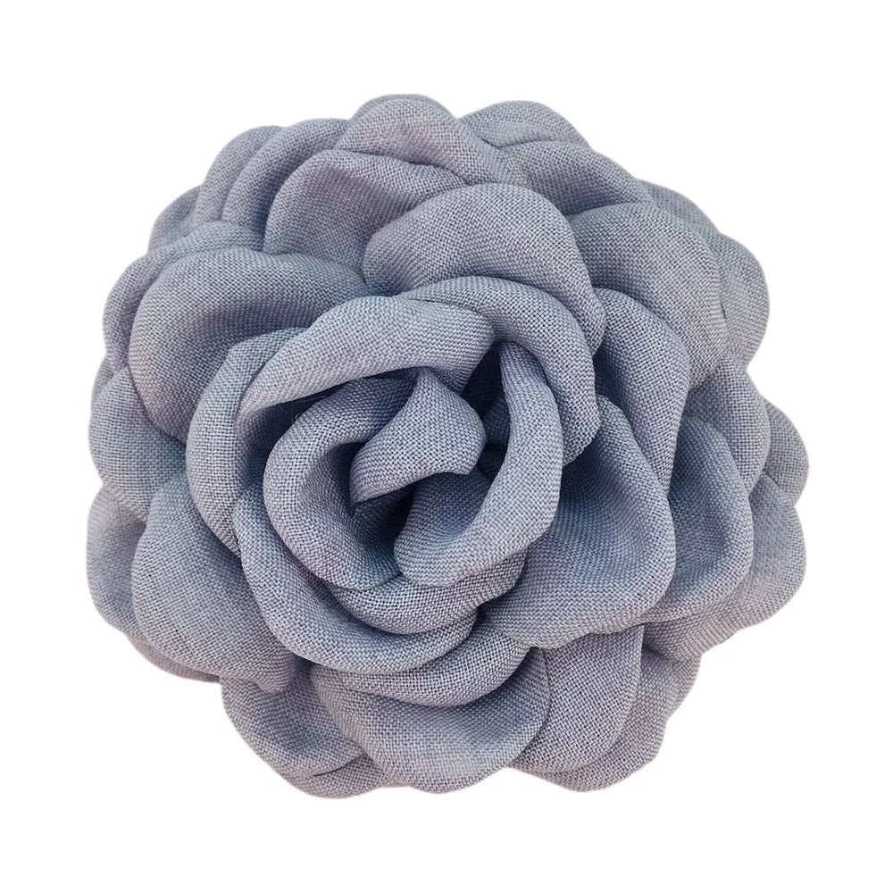 Fabric Rose Flower Crab Hair Clip Ins Popular