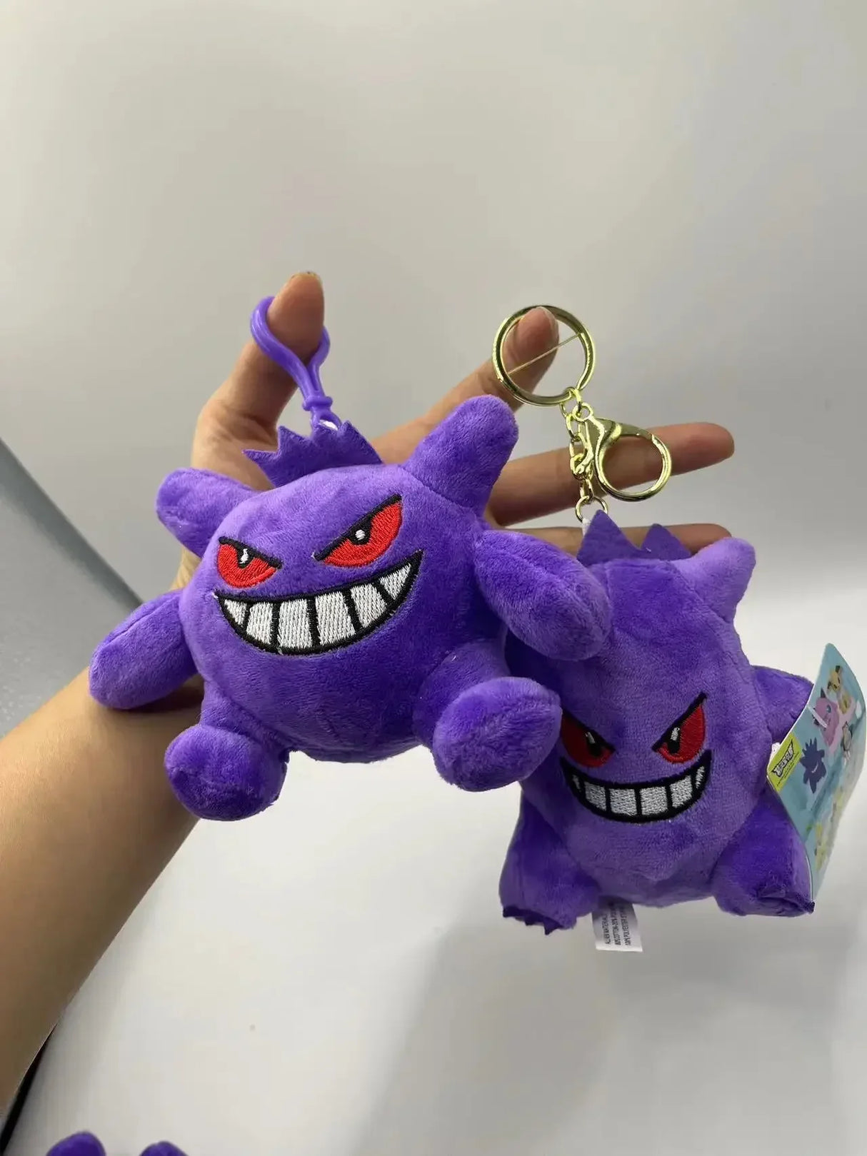 1pcs Pokemon Gengar 10cm Plush Toys Soft Stuffed