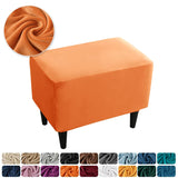 Velvet Wingback Chair Covers Stretch Wing Armchair Cover