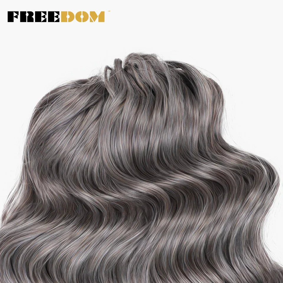 FREEDOM Synthetic Deep Curly Twist Crochet Hair 16
