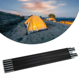 1 Pair 3/3.3/4/4.48/4.9m Fiberglass Tent Rod Camping Tent