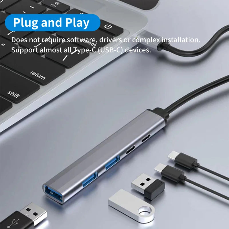 RYRA 5-in -1 USB-C Expansion Dock USB 3.0