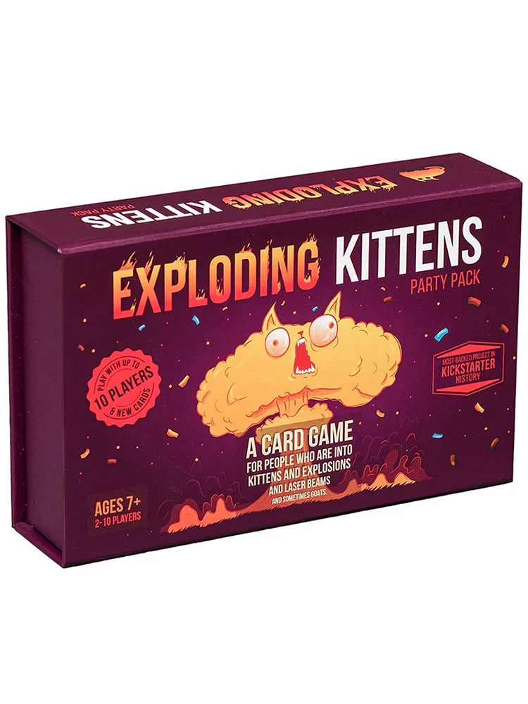 Exploding Kittens 4 in 1 Set Family Party