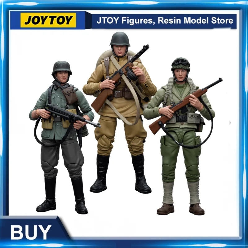 [IN-STOCK] JOYTOY 1/18 Action Figure WWII Wehrmacht Soviet