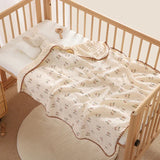 3D Minky Dot Baby Blanket Newborn Cotton Gauze