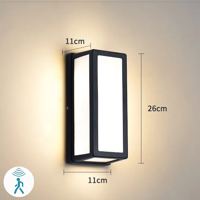 LED outdoor lights waterproof IP65 Motion Sensor light
