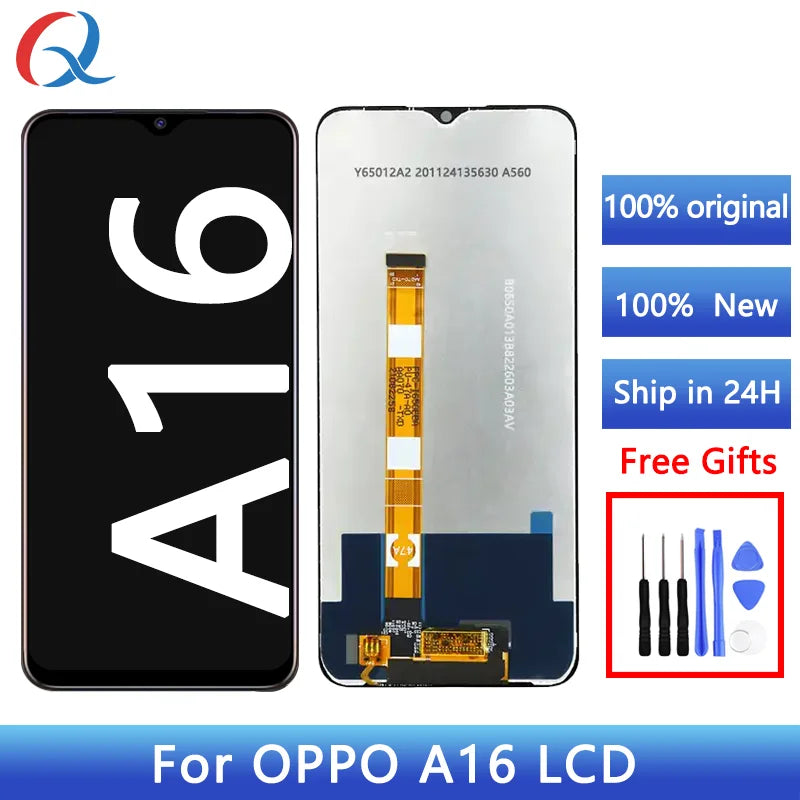 Original pantalla Oppo A54s A56 A16s A16 screen
