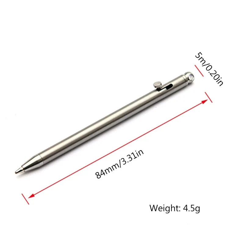 Mini Titanium Pen Portable EDC-Gadget Tool Outdoor Equipment