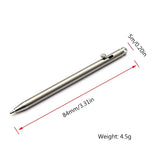 Mini Titanium Pen Portable EDC-Gadget Tool Outdoor Equipment