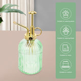Watering Bottle Can Spray Glass Water Plant Flower