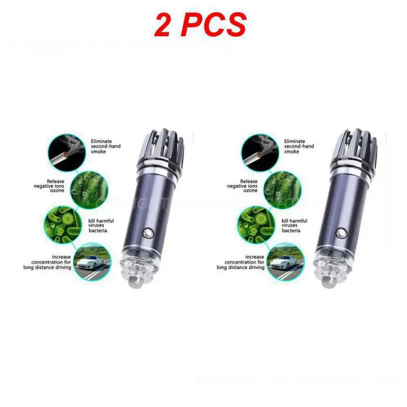 123PCS Mini Car Air Purifiers 12V Auto Car