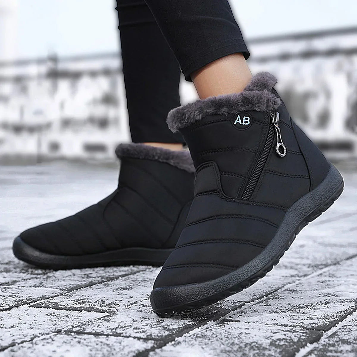 Women Boots Watarproof Ankle Boots For Women Winter