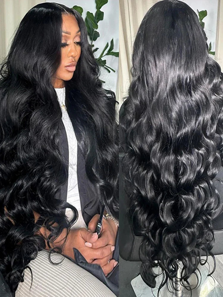 30 40 Inch Body Wave 13x6 HD Lace
