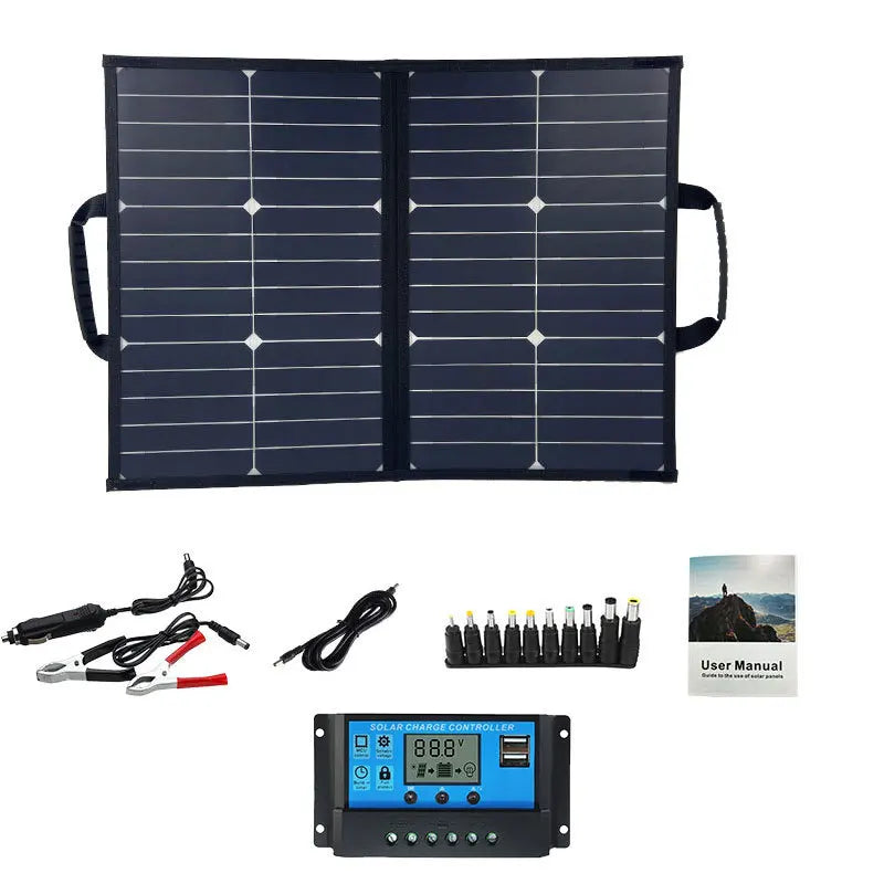 800W Solar Panel Kit Complete Camping Foldable Solar