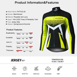 Phtxolue Breathable Long Sleeve Cycling Set Mountain Bike