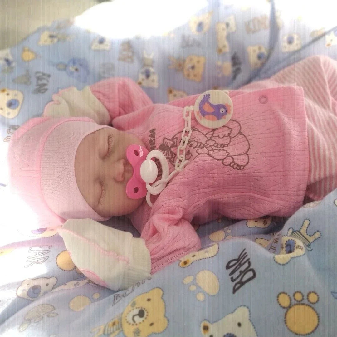 20Inch Lifelike Already Painted Reborn Dolls LouLou 3D