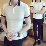 Short Sleeve Shirt for Men 2023 New Solid