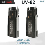Baofeng UV 82 Battery BL-8 Walkie Talkies Ham
