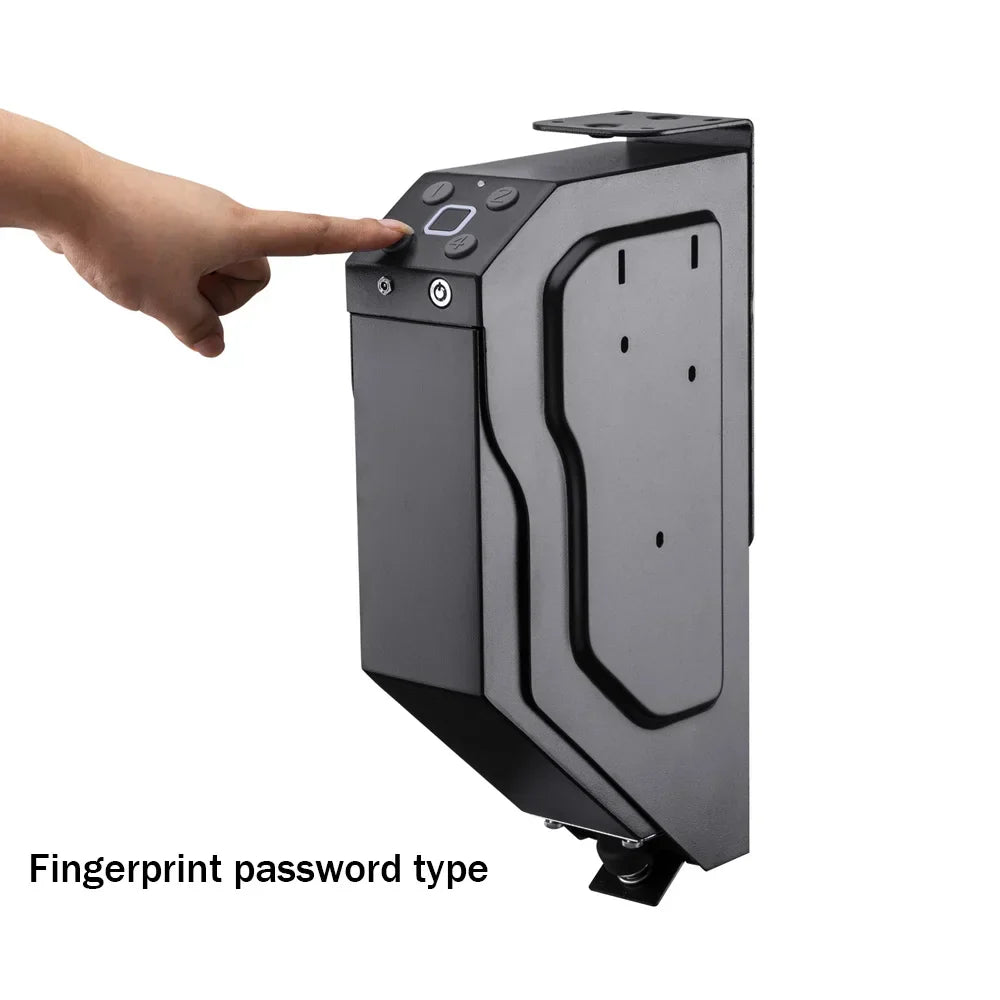 Fingerprint/Password Gun Safes Pistol Safe Box Steel Gun