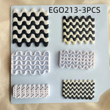 Checkerboard Polymer Clay Molds Clay Strip Cutter DIY