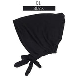 Inner Tie Back Hijab Cap Modal Turban Hat