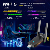 COMFAST WiFi 6 USB Adapter 2.4G & 5G