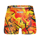 2024 Summer Swimming Trunks Men's Professional Tights Jammer