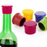 5pcs Cocktail Glass Bottle Stopper Bar Accessories Red