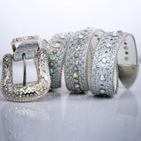 Women's Jeans Rhinestone Large Size Belt Men's Belt