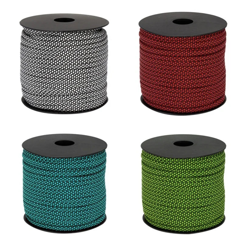 New 2023 50m Paracord 4mm Paracord 7 Strand