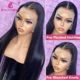 Glueless Wigs Human Hair Lace Frontal Wig Brazilian