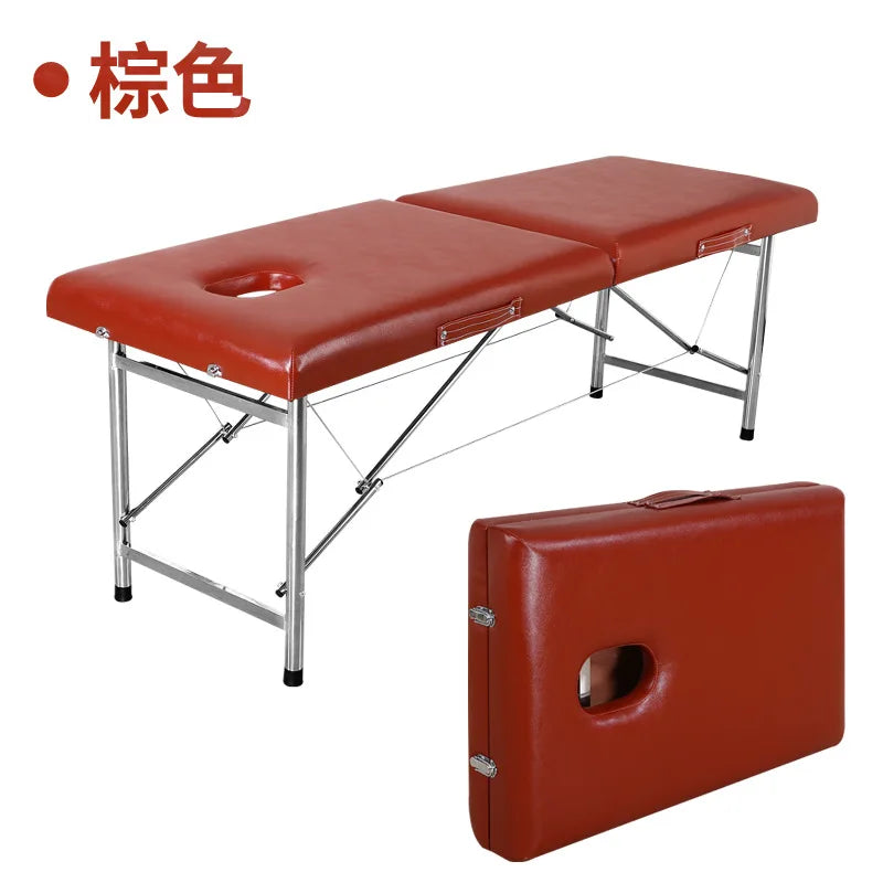 60x65x180cm Portable Massage Table Professional Foldable Beauty Spa