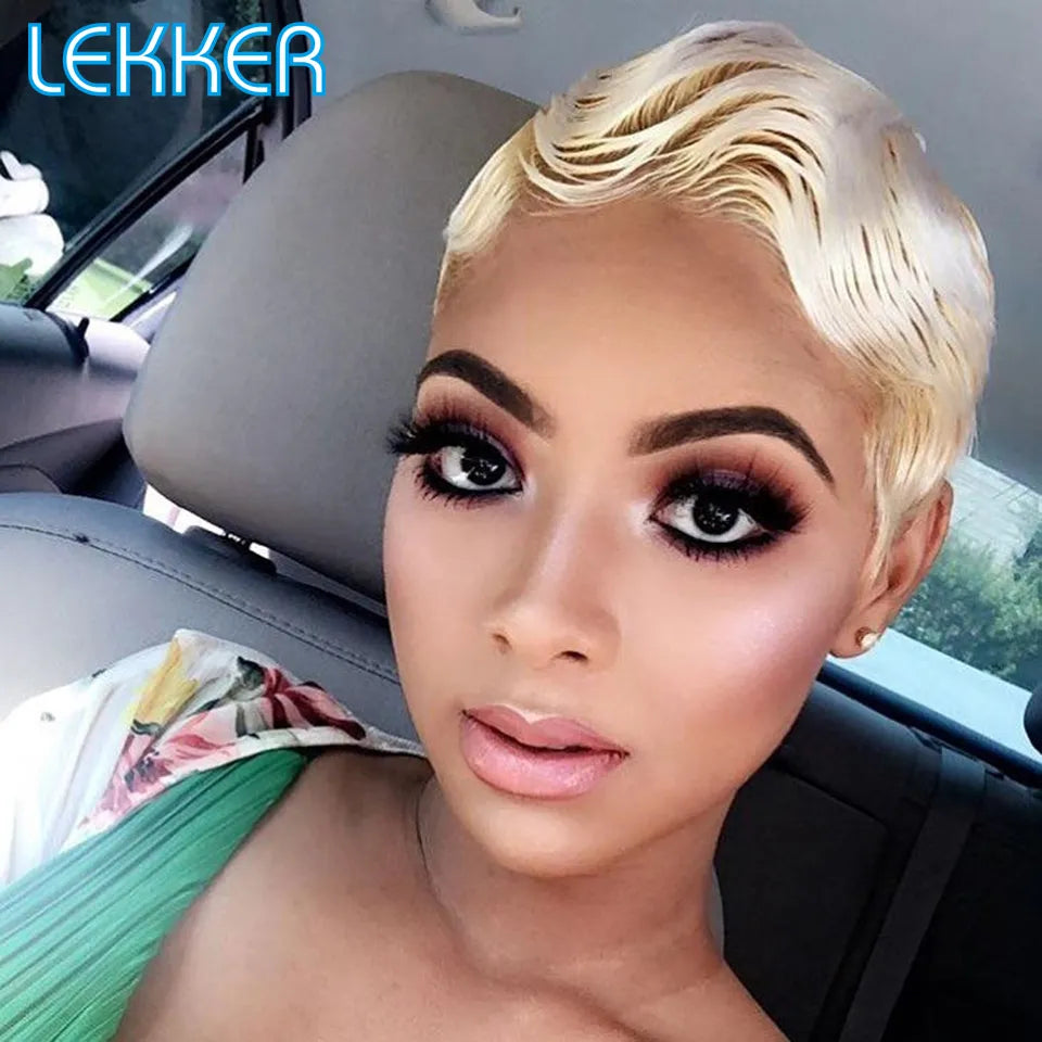 Lekker Short Pixie Bob T Part Lace Human