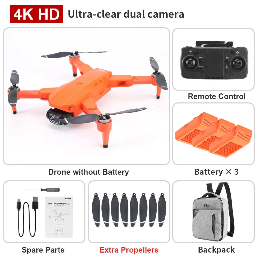 L900 PRO Drone 4K Professional 5G WIFI FPV