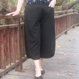 palazzo pants for women plus size capris wide