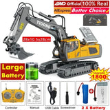 4WD Children Remote Control Excavator RC Car Alloy